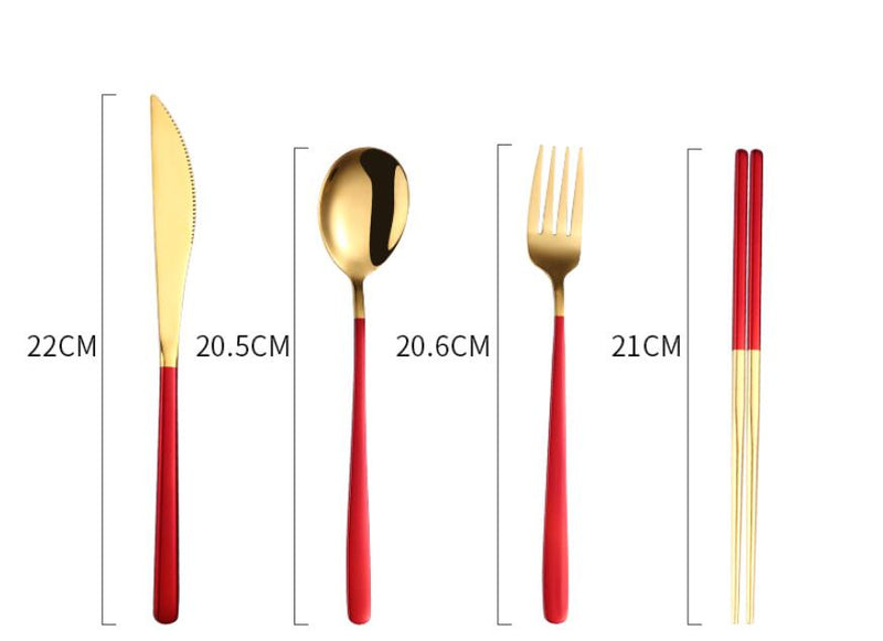 Dinnerware Set Flatware Kitchen Accessories