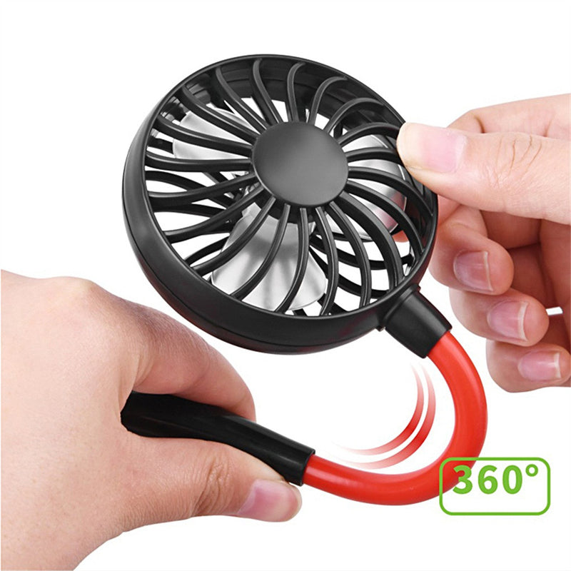 Charging portable lazy fan student desktop