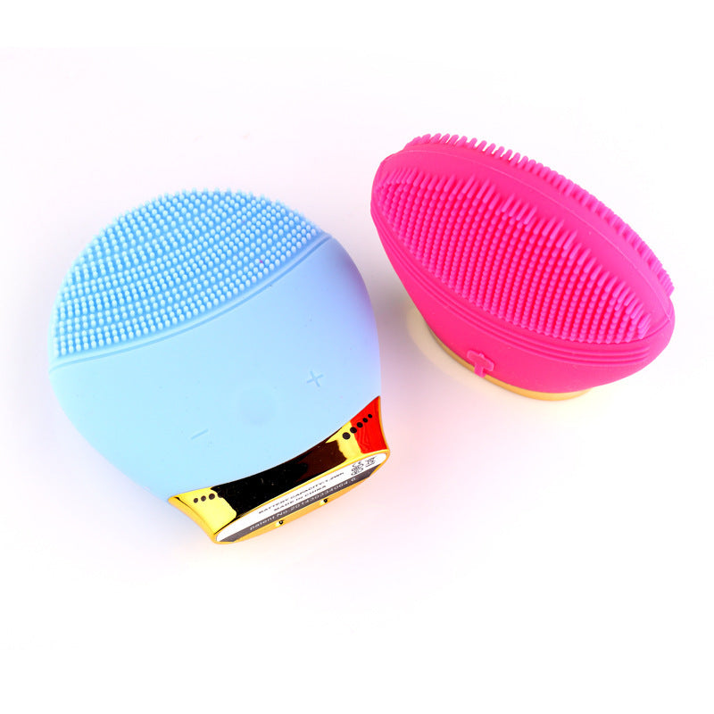 Electric wash brush silicone cleansing face wash