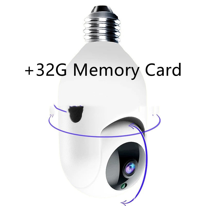 Bulb Type Surveillance Camera Home