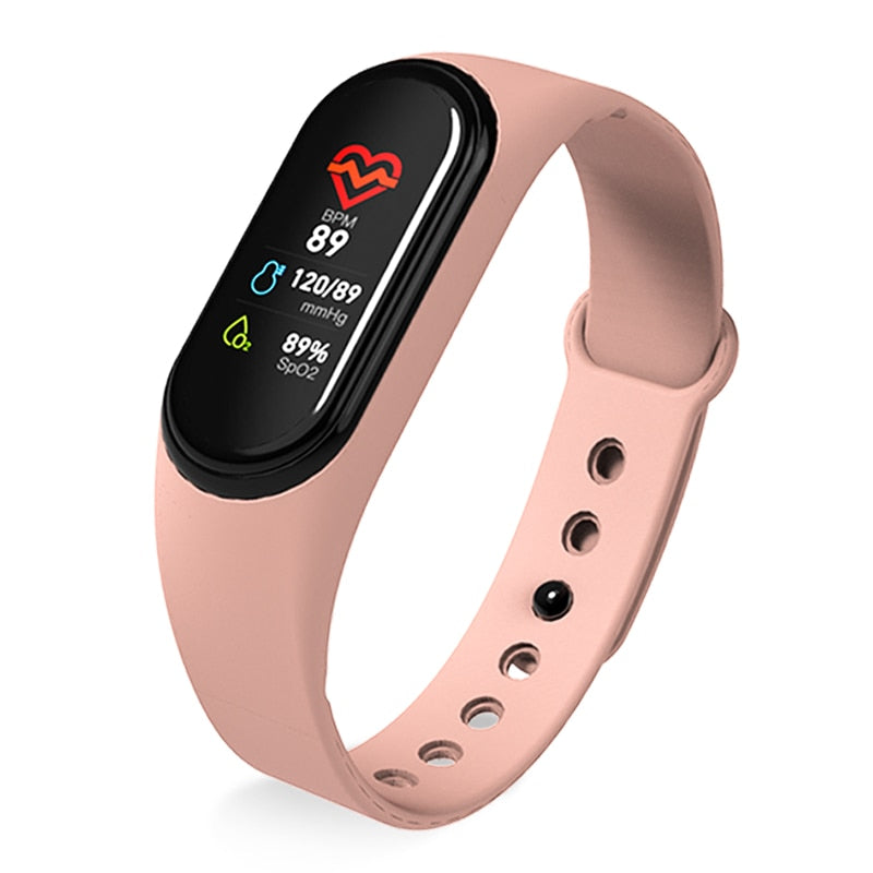 Smart Bracelet Fitness Tracker  Waterproof Heart Rate Watch