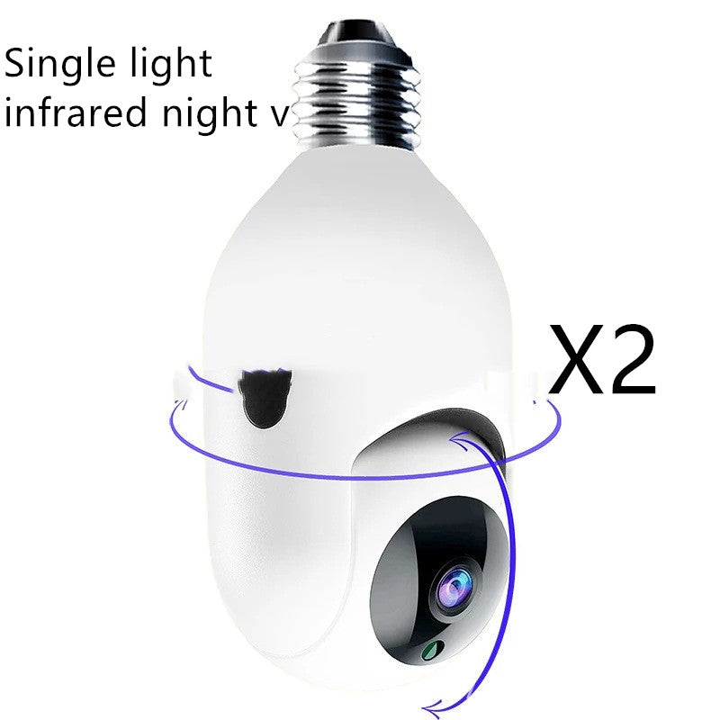 Bulb Type Surveillance Camera Home