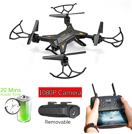 RC Drone with Camera HD WIFI Selfie Drone